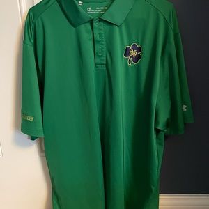 NOTRE DAME TEAM ISSUED POLO